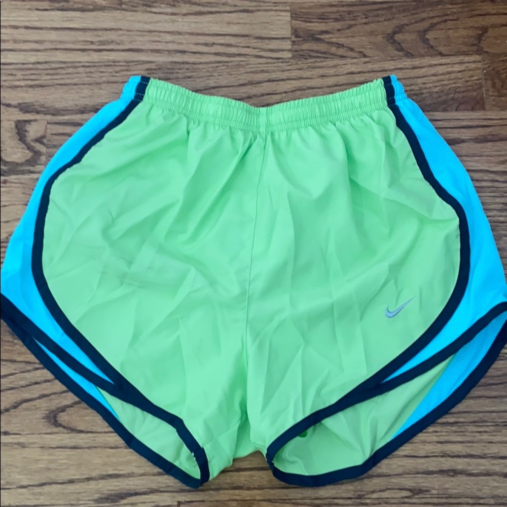 lime green girls athletic shorts
